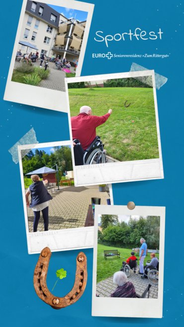 Bild Collage vom Sportfest